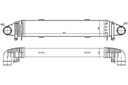 INTERCOOLER MERCEDES C T-MODEL (S204) C (W204) E (