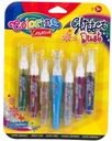 Glitrové lepidlo 6 kusov Colorino Kids