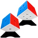 SET KOCKY 2x2 3x3 - HRAČKY DARČEK PRE DETI + STOJANY + ALGORIMY