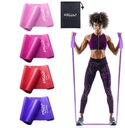 AREOUT Fitness Band set - 4 odporové gumy na cvičenie, jogu a gymnastiku
