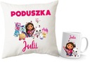 Súprava vankúša + hrnček GABI'S CAT HOUSE + MENO