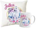 SET Vankúš + Hrnček HORSE + Vaše meno
