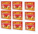 Biely grilovací podpal, 40 kociek FLAMIT, sada 9 ks