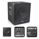 Veľký aktívny SUBWOOFER VONYX SWA15 600W 15''