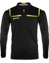 SIENA-Rozhodcovská košeľa s dlhým rukávom - Čierna;XL