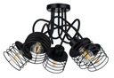 STROPNÝ lampový luster ZÁSADNÝ LOFT stropný drôt 5