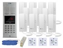 INTERCOM 10 RODINNÝ KÓD ČÍTAČKY RFID pre viac rodín