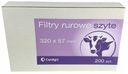 FILTRE TRUBIČKY NA ŠITÉ MLIEČKO 320X57MM 200 KS