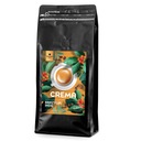 Zrnková káva CREMA 1kg, čerstvo pražená káva do espresso kávovaru