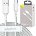 Kábel Baseus Wisdom USB-A / USB-C, 5A 1,5m, 2 ks.