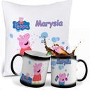 PEPPA PIG MAGIC HRNÍČEK + SADA VANKÚŠA S MENOM