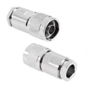 Zasuňte N konektor na kábli H1000, RG213 TWISTED