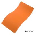 Prášková farba RAL 2004 Polyester hladká matná