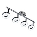 STROPNÉ SVIETIDLO - 16W LED - CHROM - OBÝVAČKA - IZB