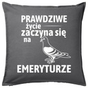 NA DÔCHODKU Vankúš HOLUBA DO DÔCHODKU 50x50 darček