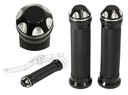 MOTOCYKLE RUKY športové CNC 22 mm strieborné