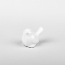 Dekoratívna porcelánová figúrka vtáčik White