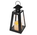 Lampáš čierny led kovový 26,5 cm EMOS