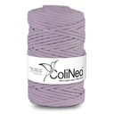 Colinea String sa prepletala pre makramu 100% bavlnu, 5 mm 100 m, lila