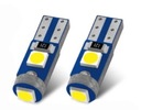 5x - žiarovka R5 T5 3 x POWER LED W1,2W W2W VÝKON