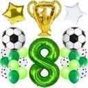 NARODENINOVÉ BALÓNY FUTBALOVÝ BALÓN ČÍSLO 8 SADA BALÓNOV PÁRTY POHÁR