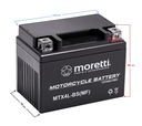 Akumulátor Moretti AGM (Gel) MTX4L-BS