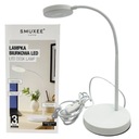 ENERGETICKÁ LED STOLNÁ LAMPA SMUKEE BIELA ​​35 CM
