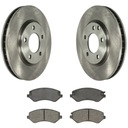 DISK + DLOŽKY PREDNÝ CHRYSLER VOYAGER IV 2000-