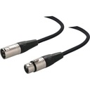 XLR mikrofónový kábel samec-samica 1m SAMURAI SMXX200L1