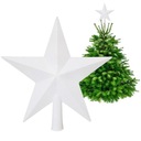 BIELA ​​HVIEZDA NA VIANOČNÝ STROMČEK SPIC STAR TOP VIANOČNÉ OZDOBY 20 cm