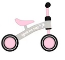 Štvorkolesový bežecký bicykel Trike Fix Tiny, ružový