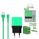 2x USB nabíjačka + Apple Lightning 2A kábel