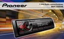 RÁDIO PIONEER MVH-330DAB BT MP3 DAB+ USB ANDROID