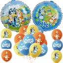 PSA BALÓNY BLUEY BINGO narodeninový set 15+2 ks
