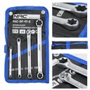 NAC E6-E24 TORX OTVÁRACIE KĽÚČE, 4KS, SÚPRAVA KĽÚČOV V KUFRI