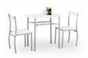 Súprava stolových stoličiek LANCE Halmar, súprava biela