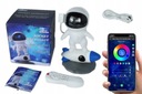ASTRONAUT STARS PROJECTOR Lampa Reproduktor Projektor pre deti LED APLIKÁCIA