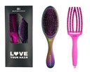 OLIVIA GARDEN Neon Purple & Aurora Violet Súprava kefiek na prsty