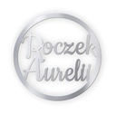 Personalizovaná obruč ANNIVERSARY akékoľvek meno FARBY 40cm