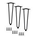 Vlásenka Stolové nohy DIY Dve tyče - 10mm ARTO nohy 406mm 3ks.