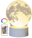 KOSMOS 3D USB nočná lampa, 7 LED farieb