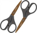 Veľké titánové nožnice 13cm sivé x 2