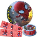 Oblátka a 2 prstene SPIDEY A SUPER BUDDY + MENO