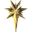 Švédska hviezda na zavesenie Metal BETLEHEM 35cm
