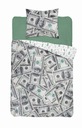 Obliečky pre mládež DOLLARS 140x200