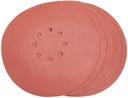 BRÚSNE KOTOUČE NA VELCRO NA SADROVÉ DREVO NA BRÚSKU 230MM 8 OTVOROV 240