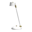 Bielo-zlatá stolná lampa Gx53 ARENA EKO-LIGHT