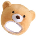 Plyšová čiapka Funny Bear Shape Cosplay šiltovka