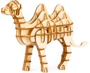 Robotime Drevené 3D puzzle Camel na zostavenie