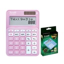 TOOR TR-1223DB dvojriadková kalkulačka 10-položková ruž